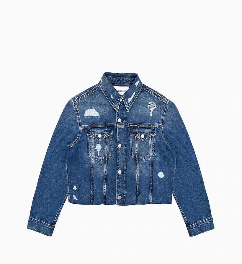 calvin klein pride jean jacket