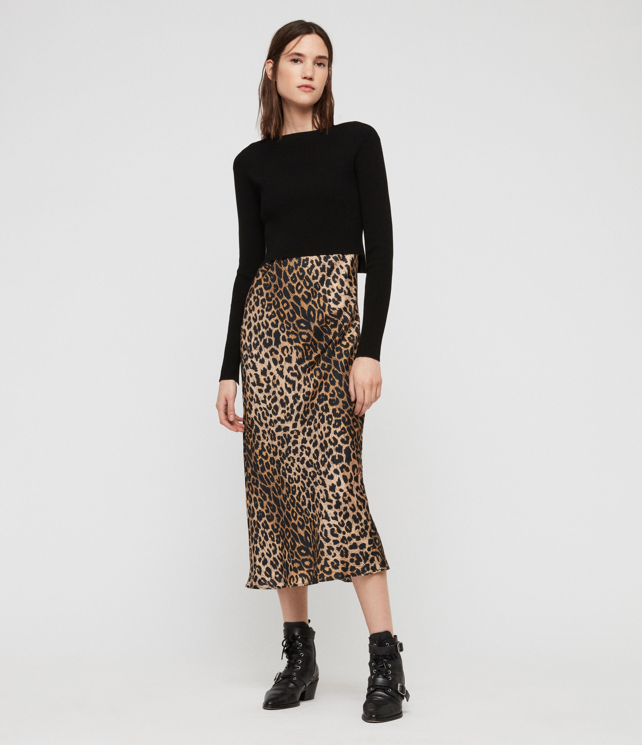 all saints slip dress