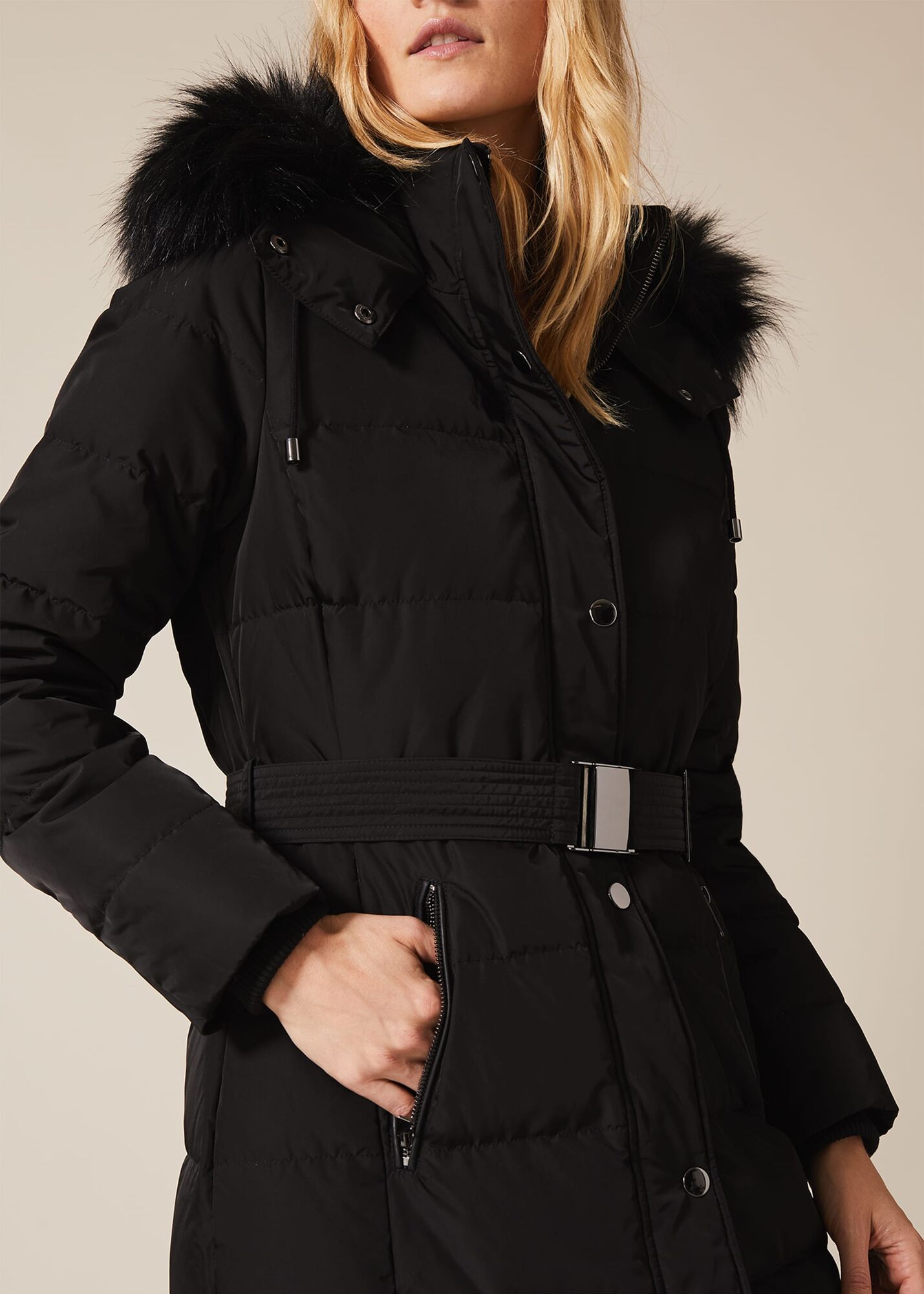 phase eight quilted coat