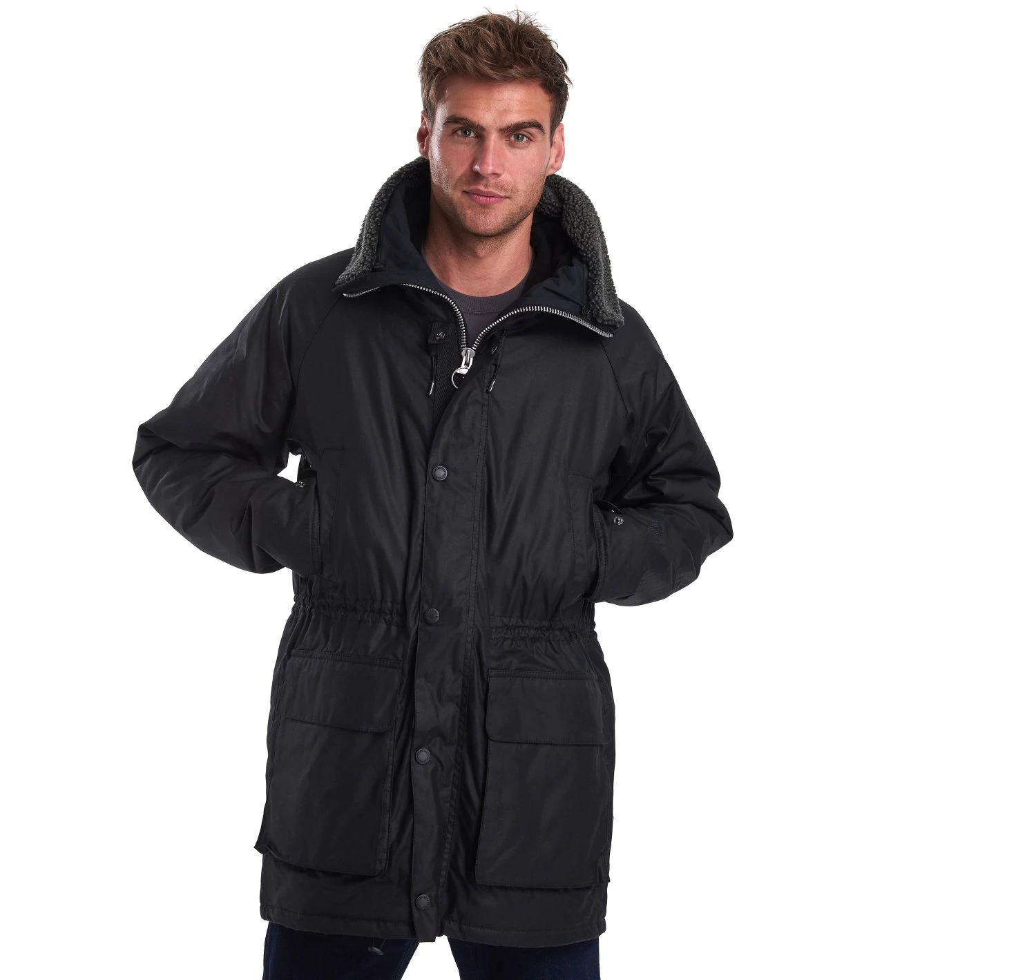 Barbour Norse Projects Barbour North Sea Parka Navy Barbour