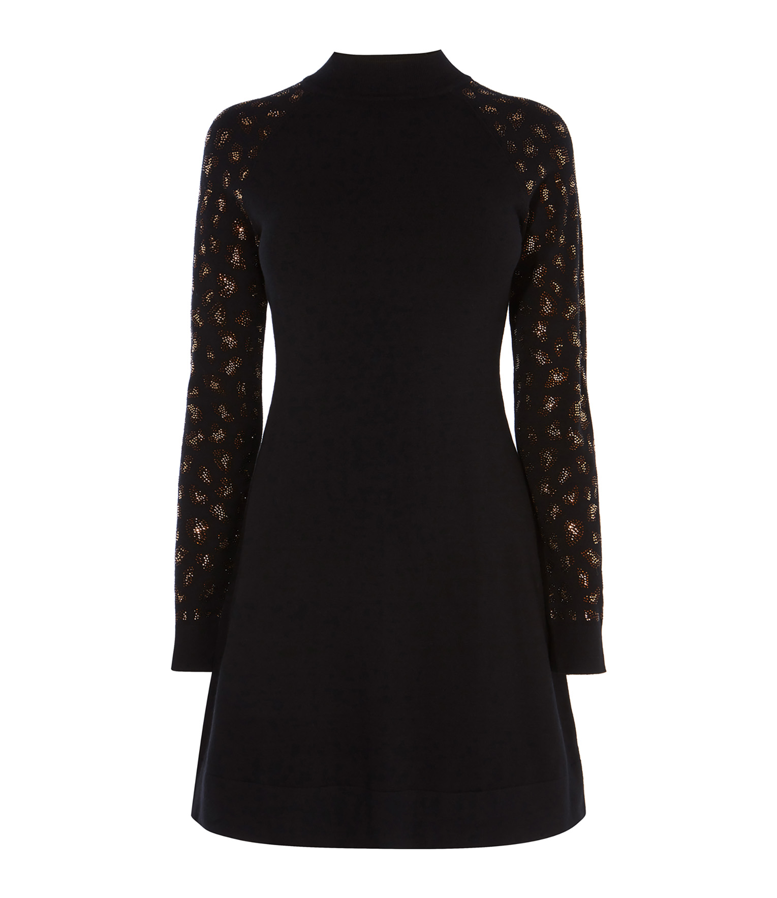 karen millen embellished knit dress