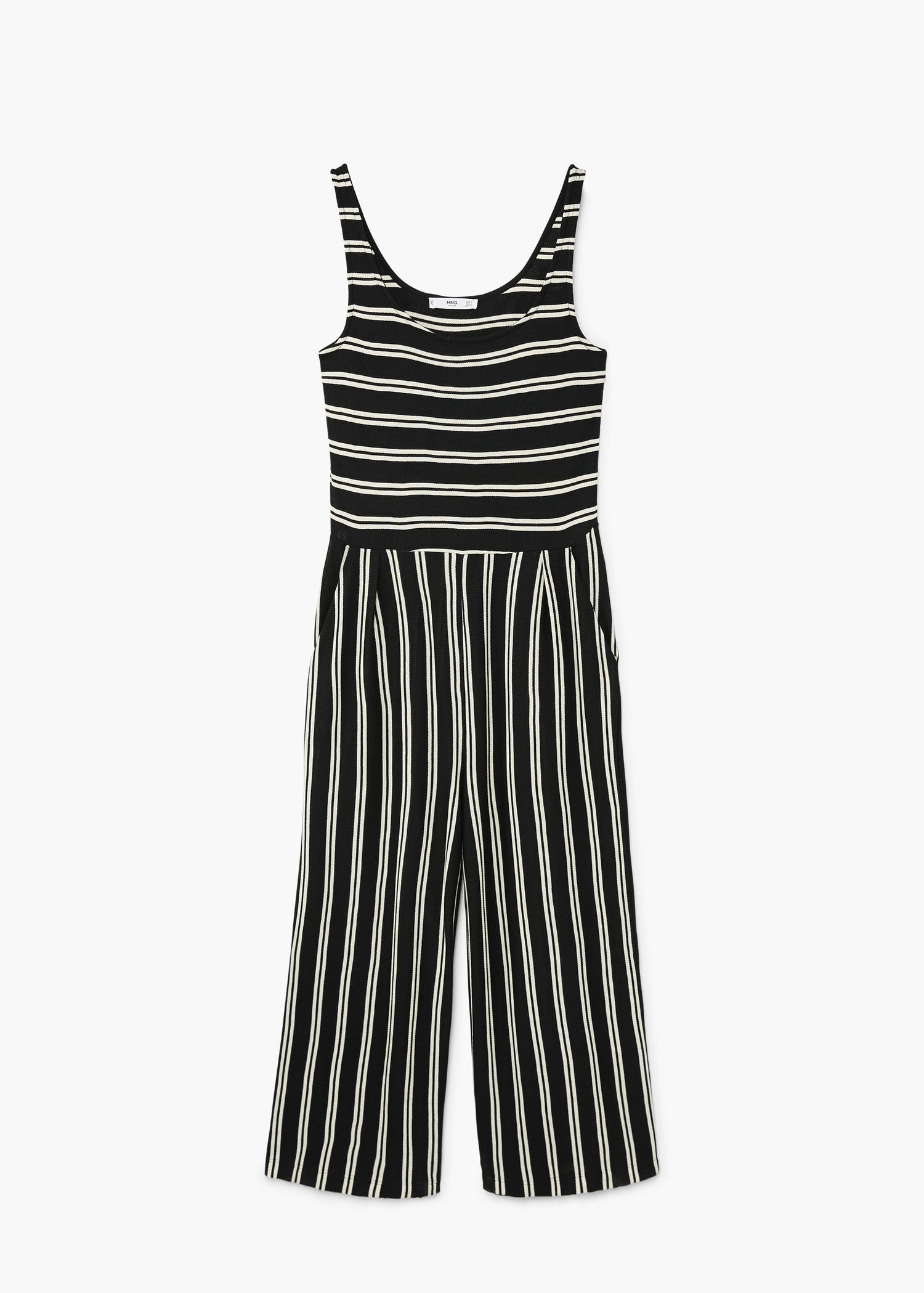 mango ribbed knit jumpsuit