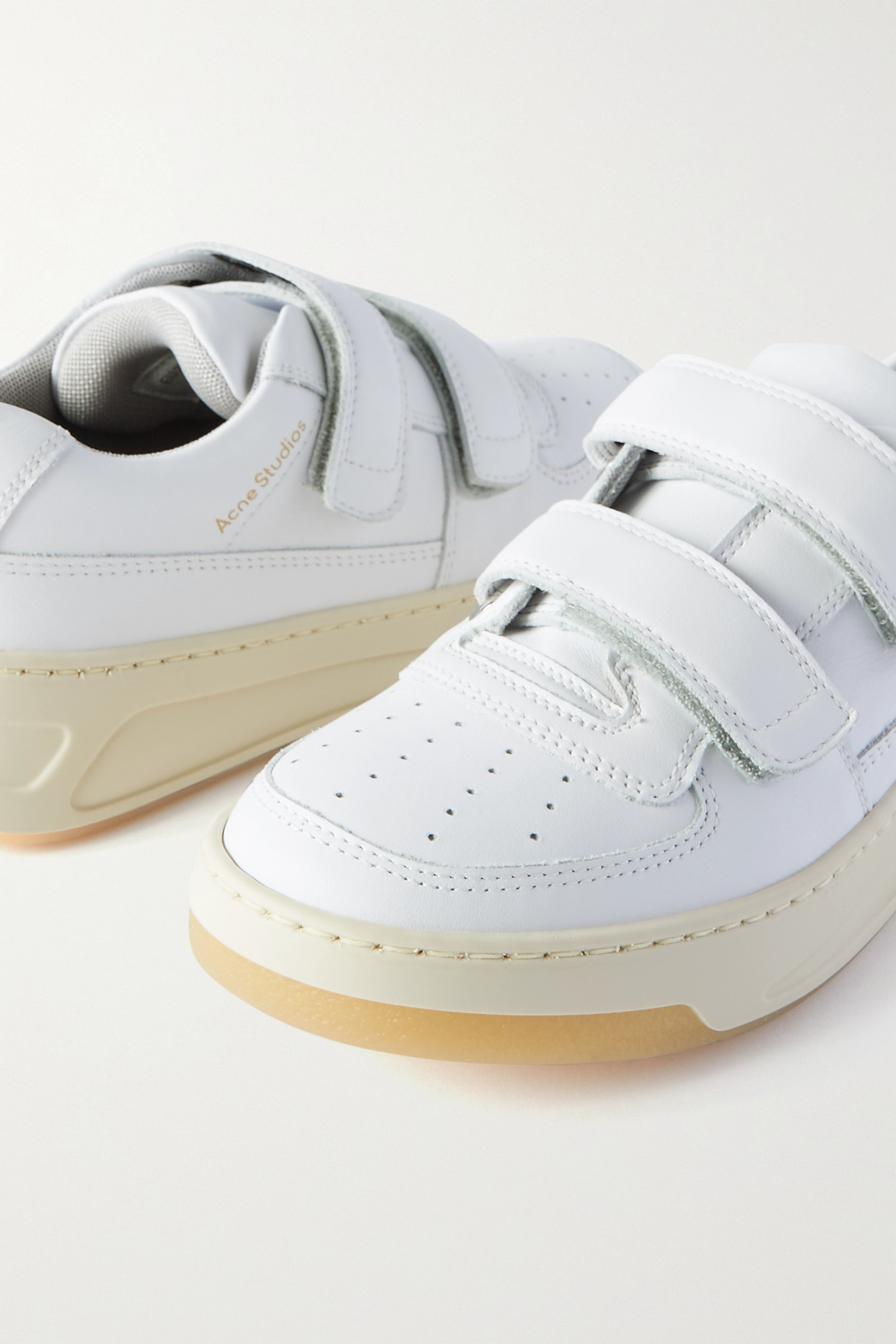 acne studios leather sneakers