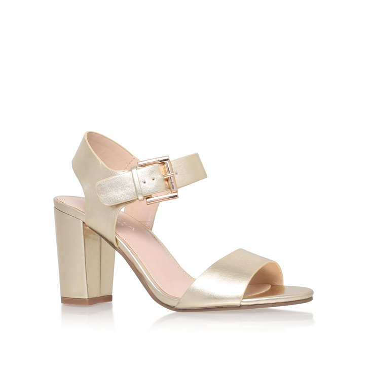 carvela gold sandals