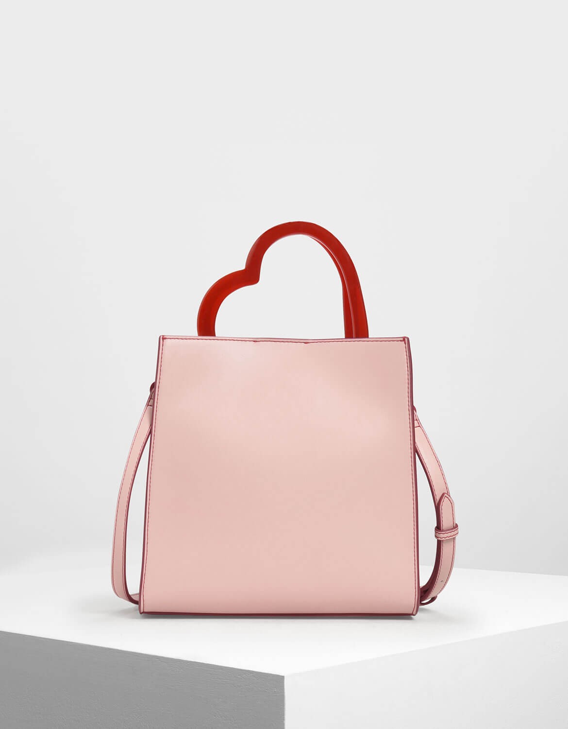 charles keith heart bag