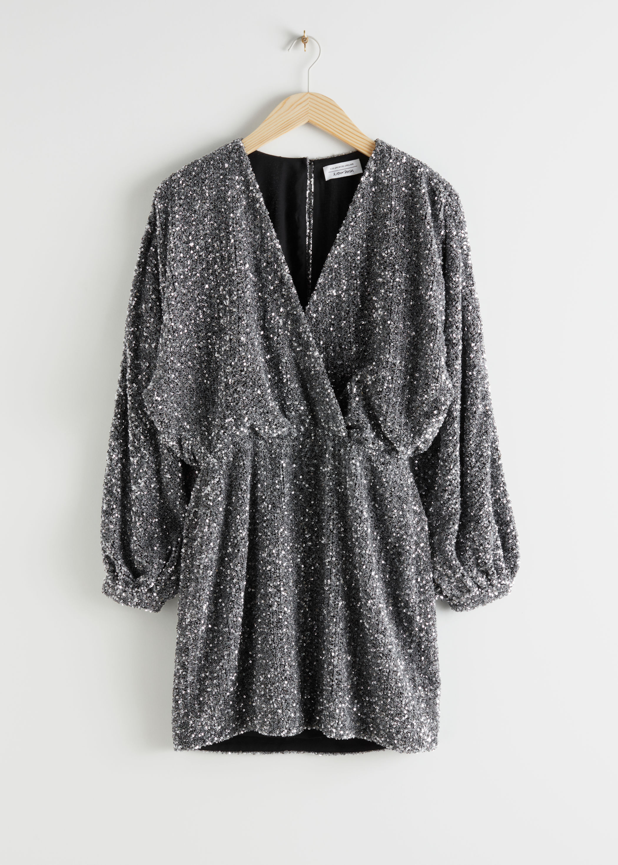 other stories sequin dress