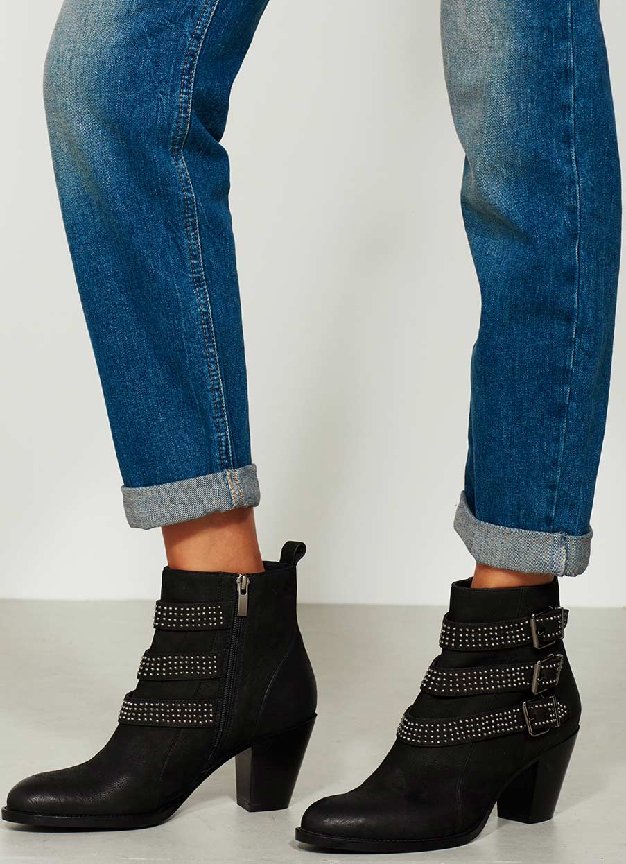 mint velvet black boots