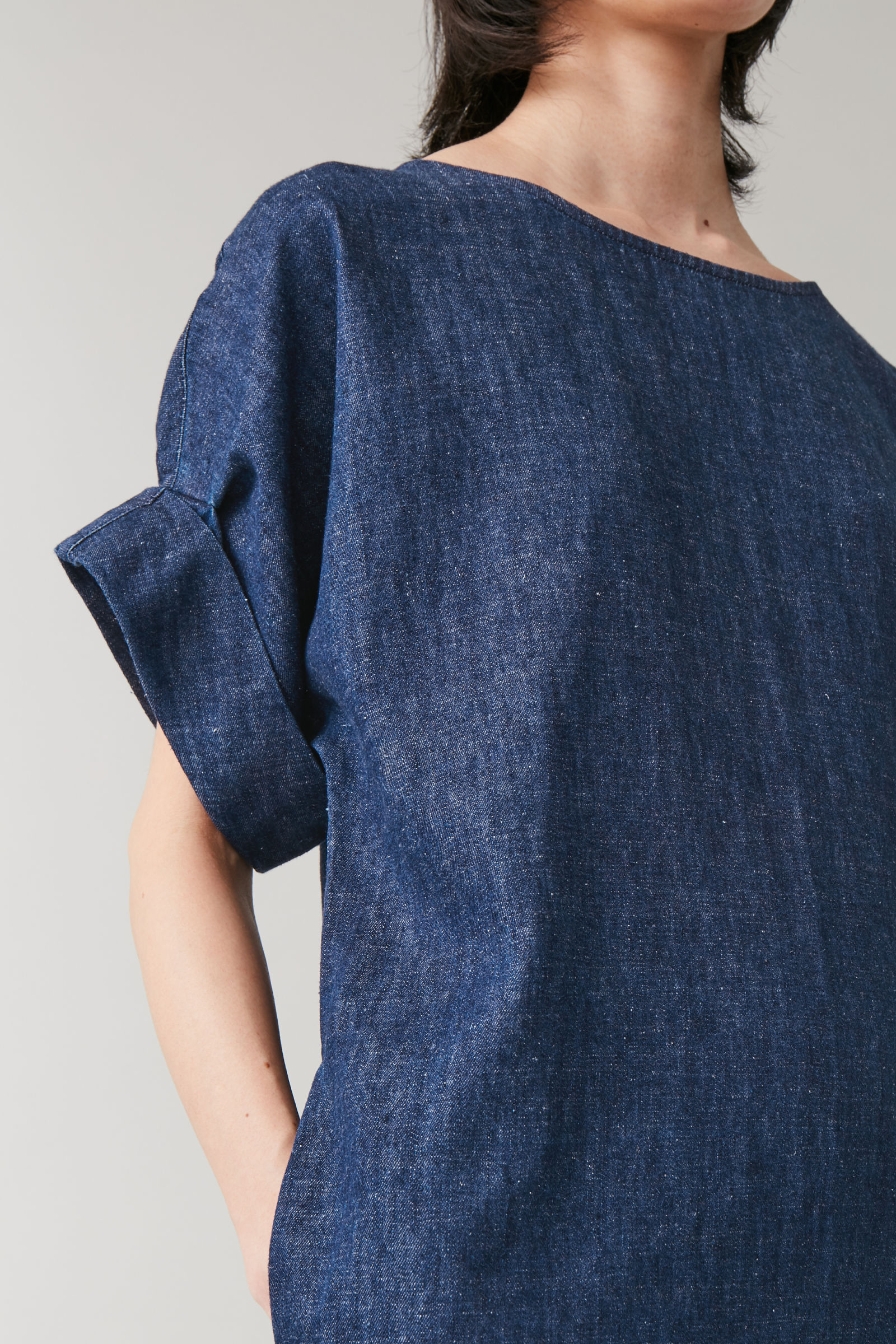 cos denim dress