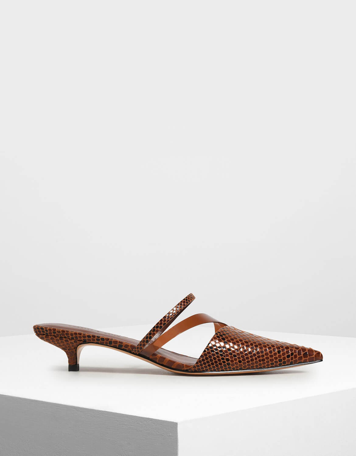 kitten heel mules