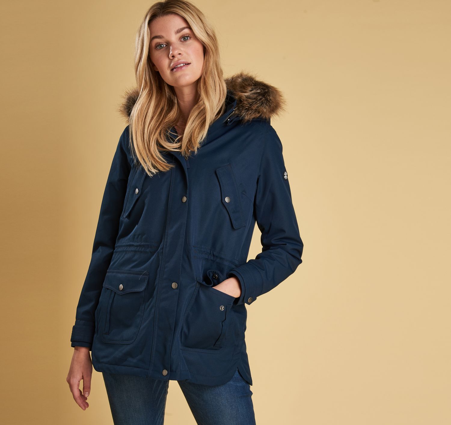 barbour stronsay waterproof breathable parka jacket