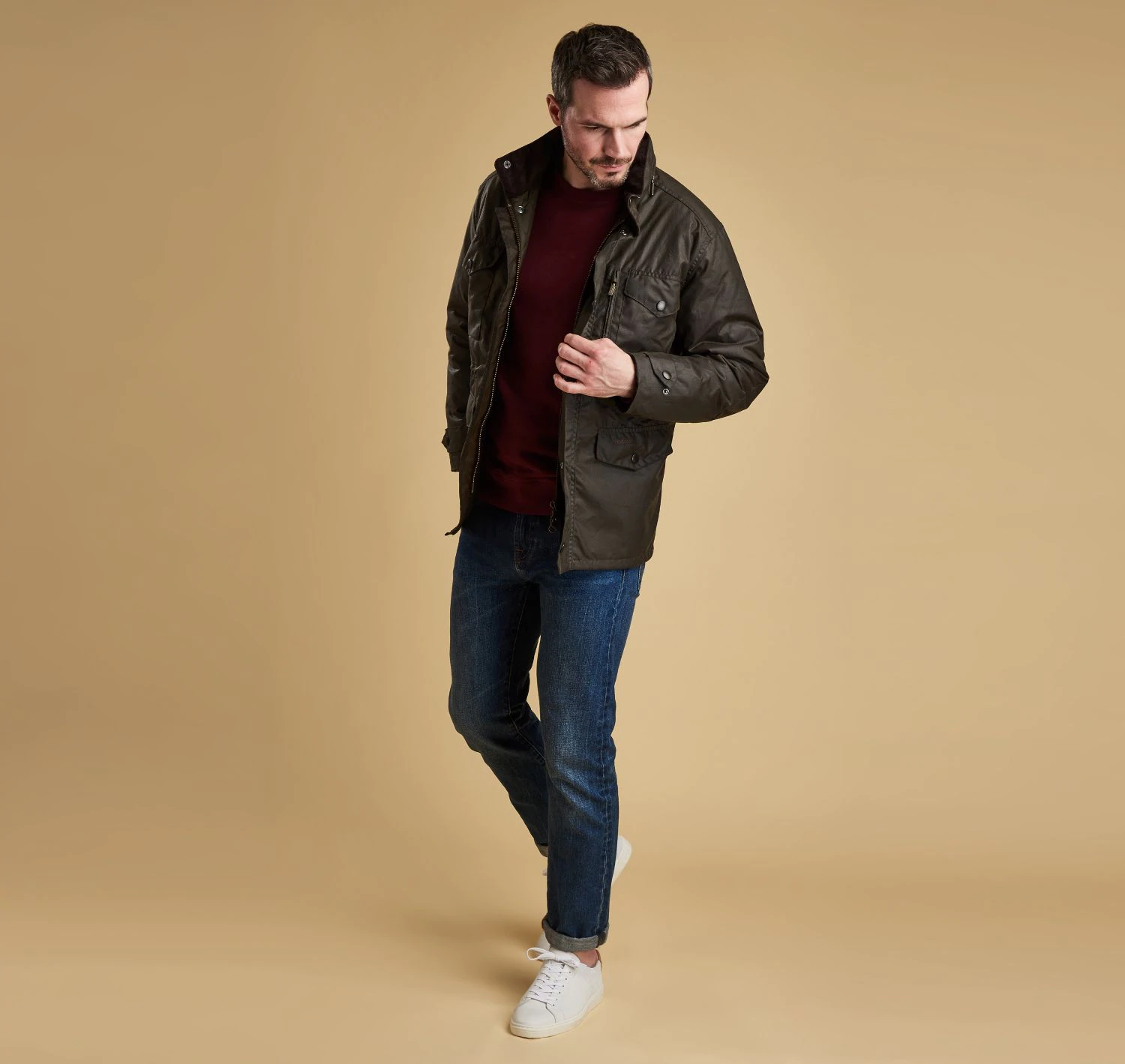 barbour sapper wax jacket