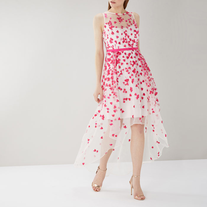 coast high low dress