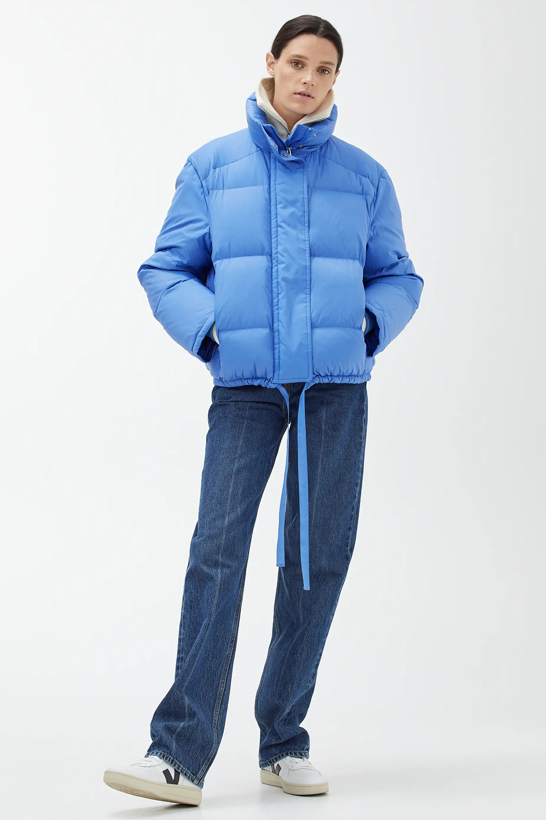 arket down puffer jacket