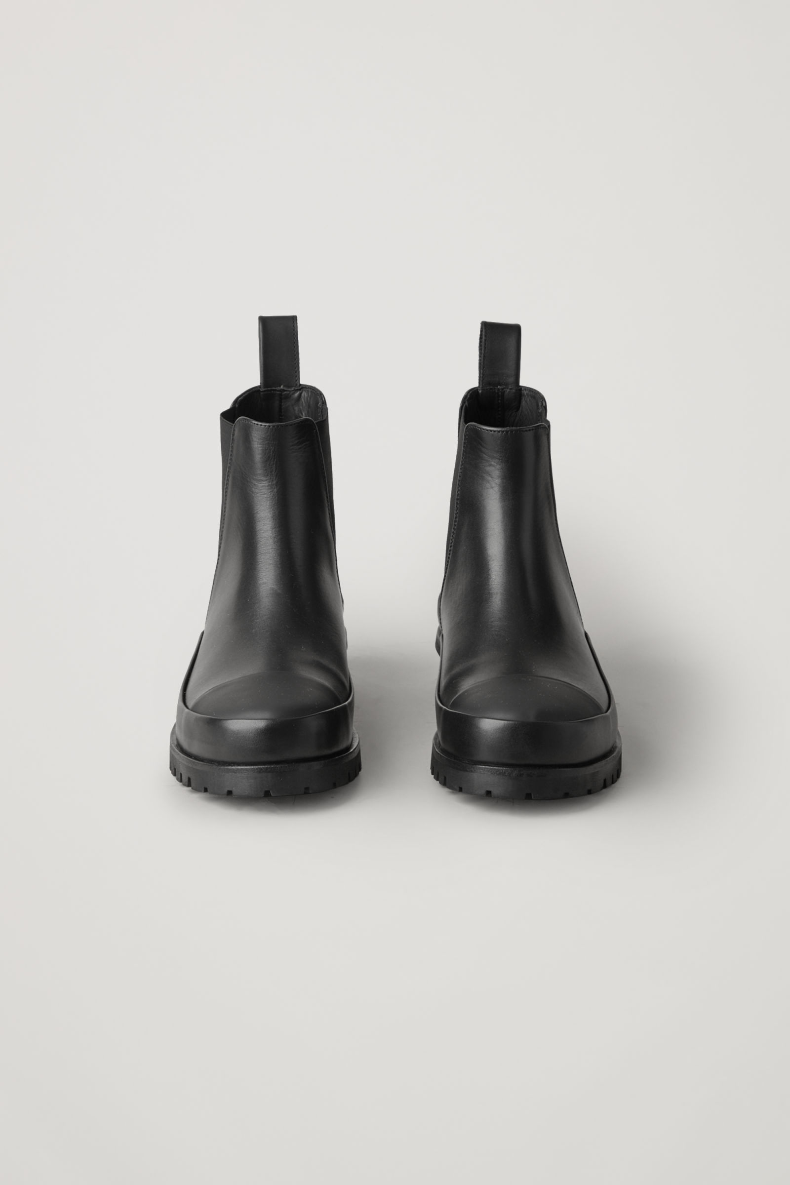 rubber soled chelsea boots