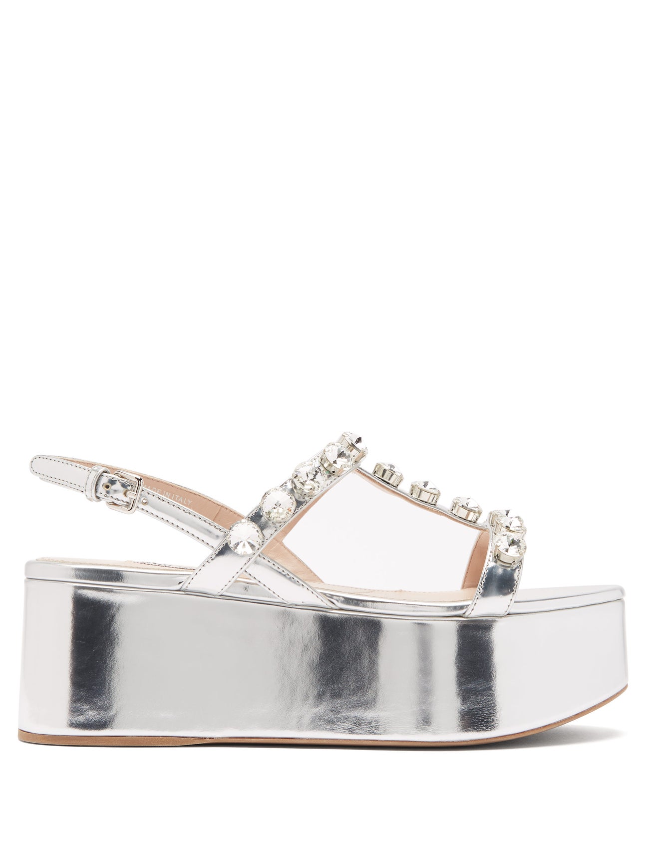 silver flatforms