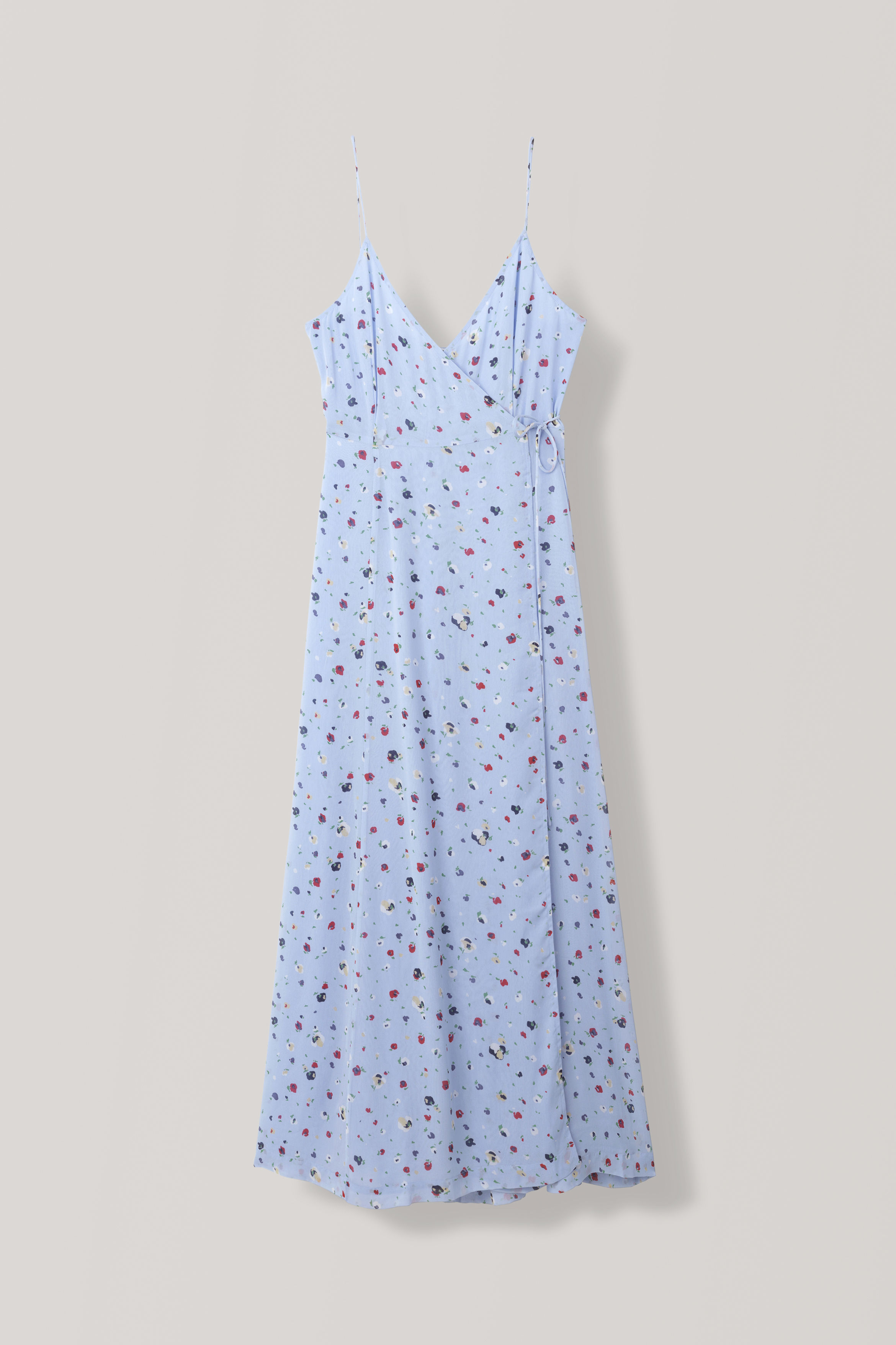 ganni dainty georgette dress