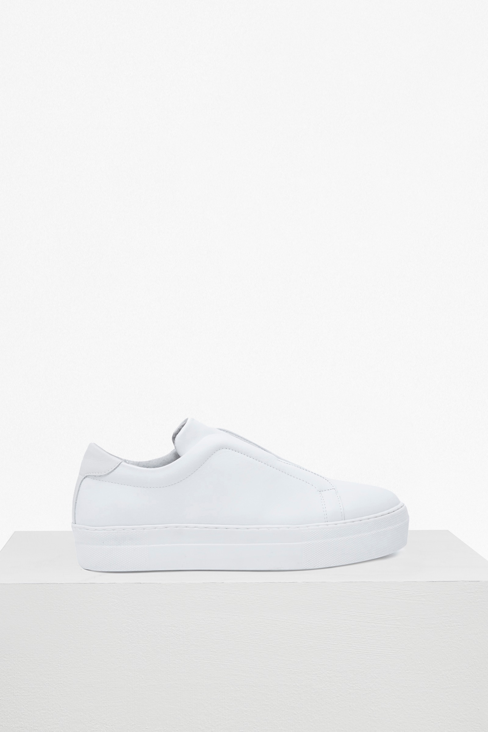 sara elastic slip on trainers french connection