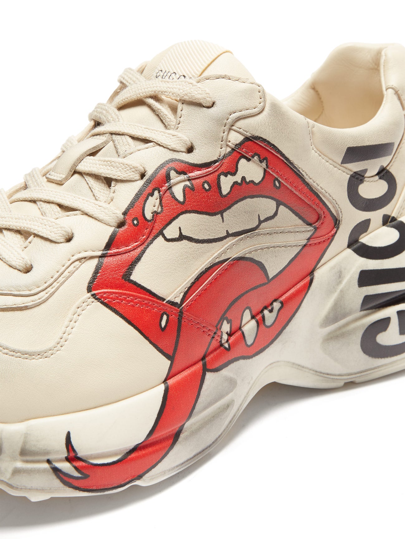 gucci lips trainers