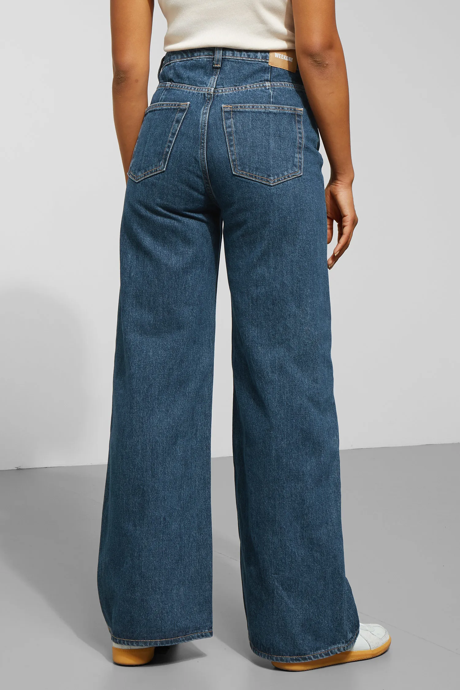 weekday wide leg jeans