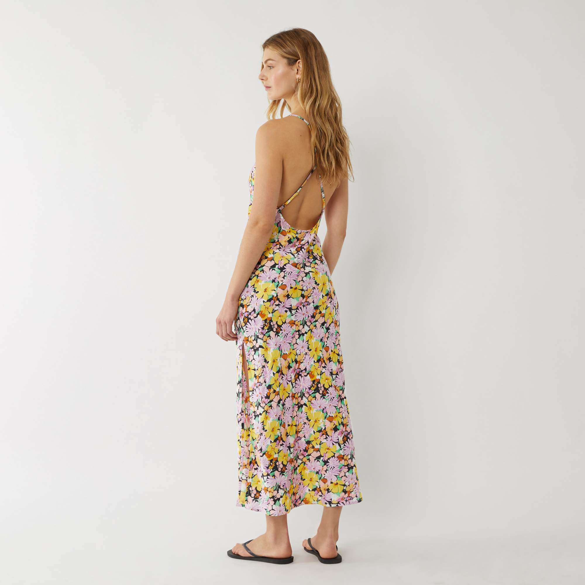 warehouse slip dress