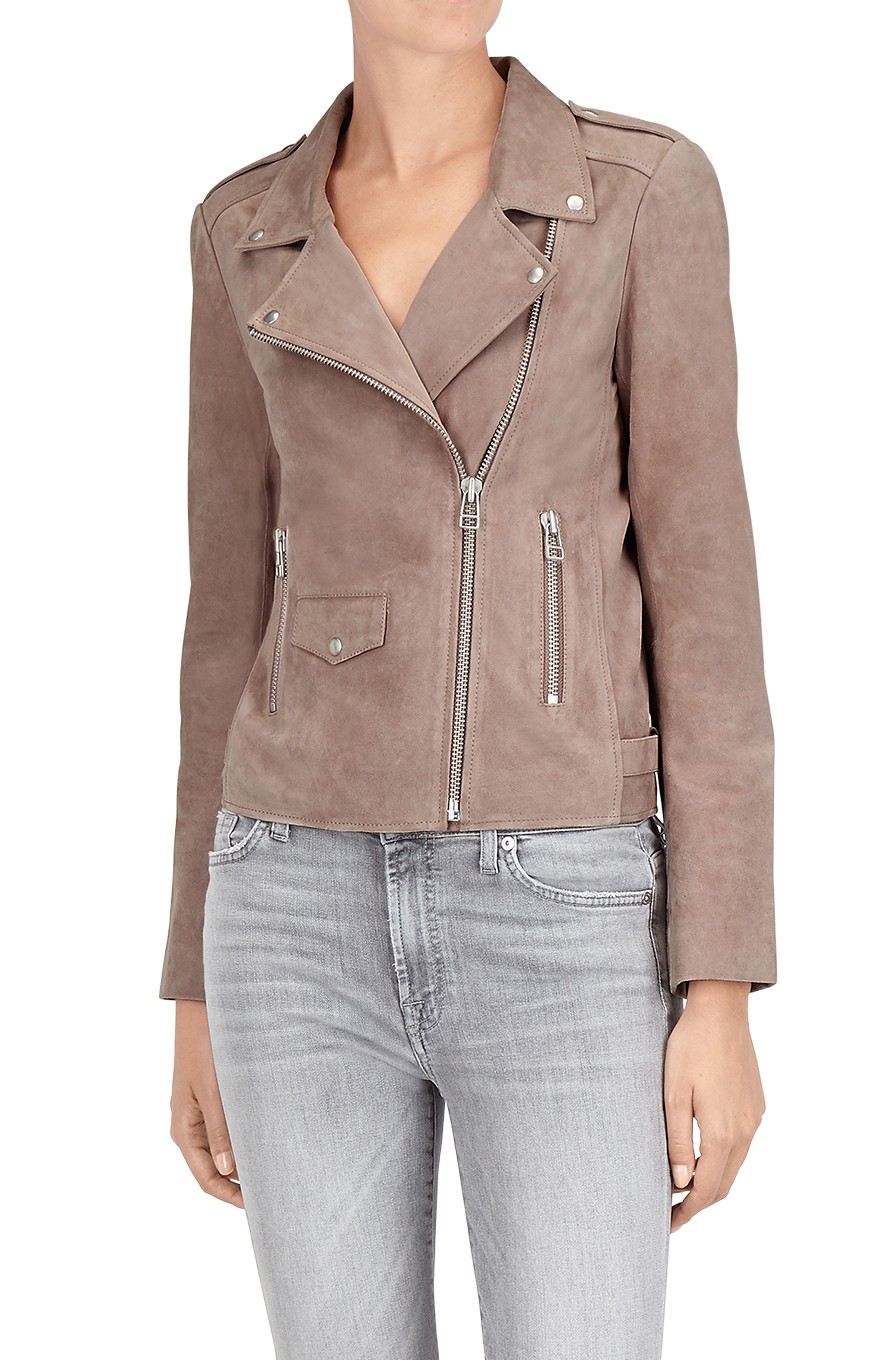 7 for all mankind suede jacket