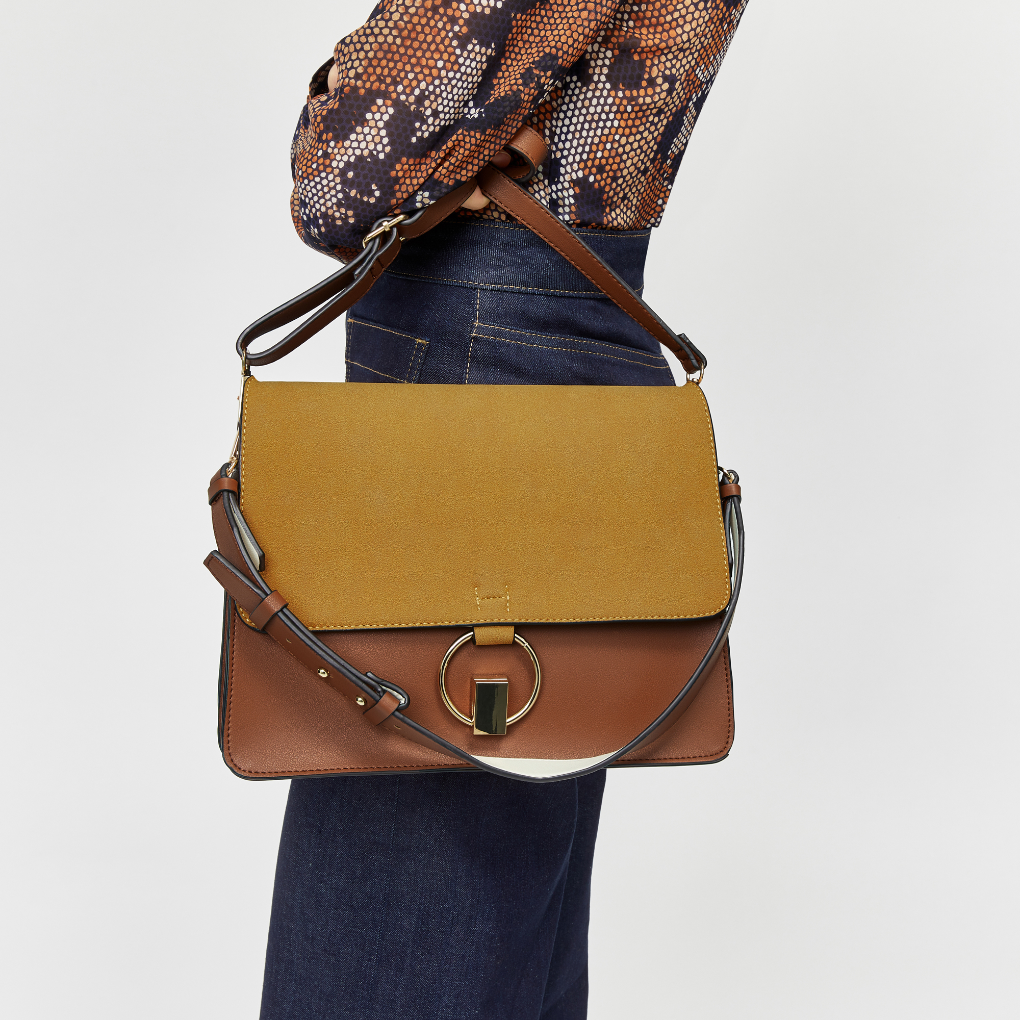 warehouse satchel bag